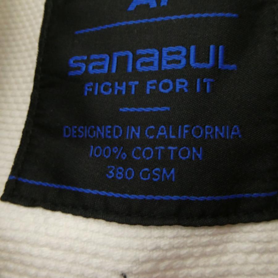 美品 Sanabul サナバル Essential v2 柔術着 コットン BJJ HN205A90