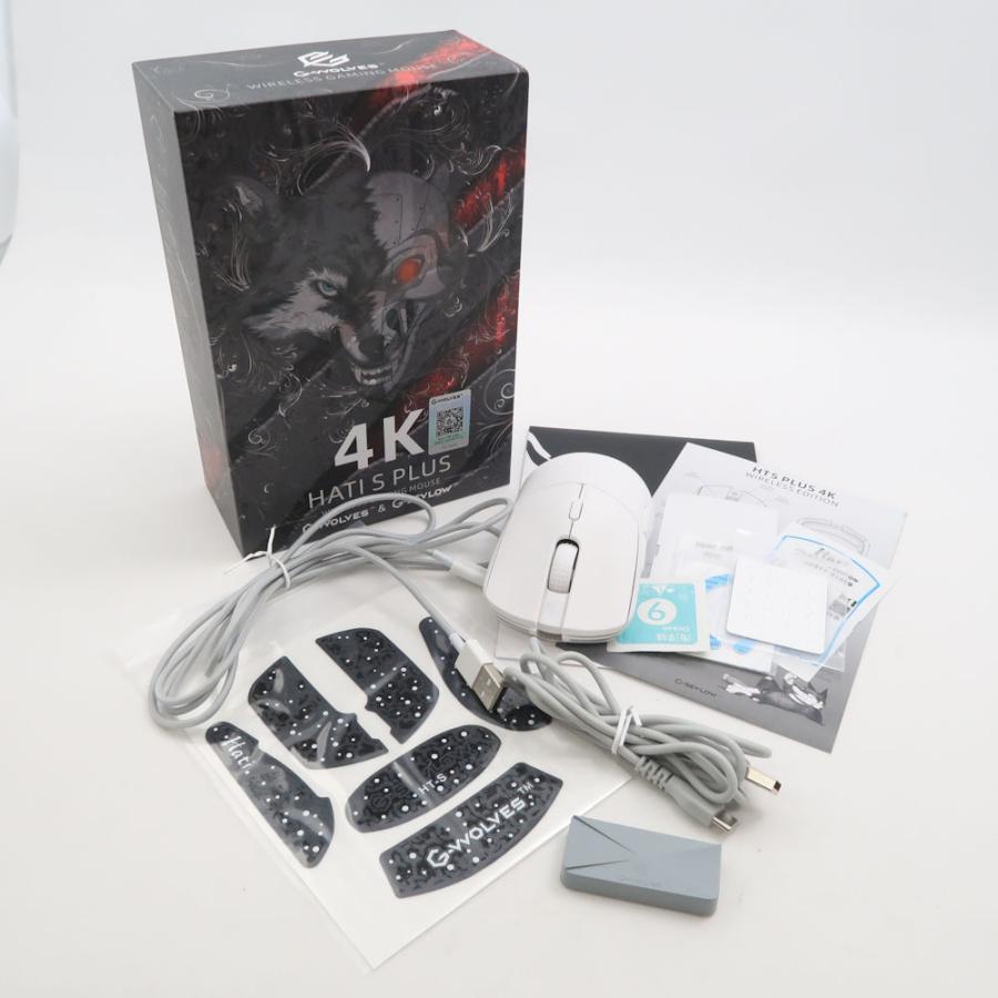 G-WOLVES HTS PLUS 4K WIRELESS [新品未開封] Amazon | G-WOLVES HTS Plus (HTS+) 4K Wireless Gaming Mouse 4000Hz