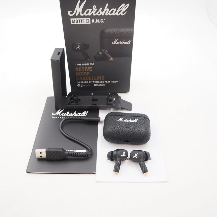 美品 Marshall マーシャル MOTIF II A.N.C ワイヤレスイヤホン 無線  