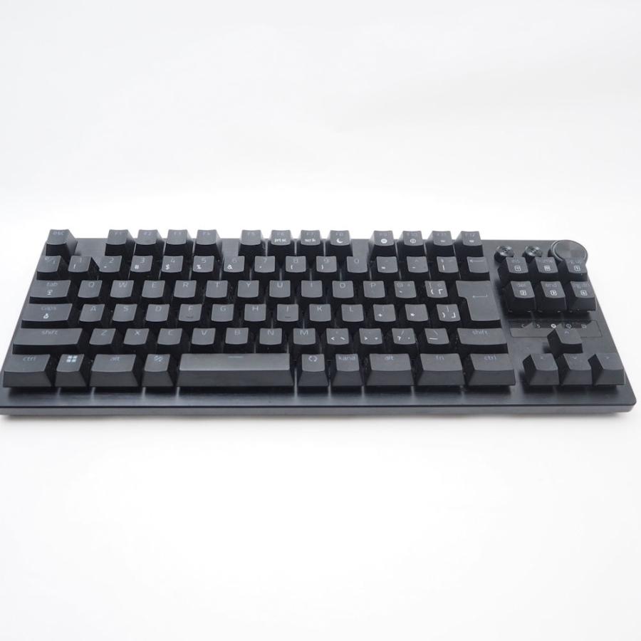 美品 RAZER レイザー HUNTSMAN V3 pro TKL ゲーミングキーボード 黒軸 