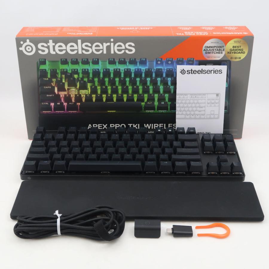 美品 SteelSeries スティールシリーズ 64865 steelseries APEX PRO TKL  