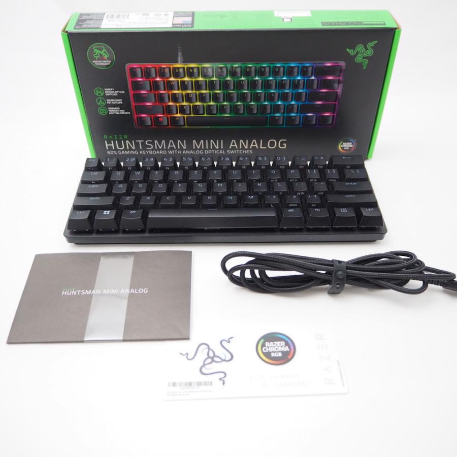 美品 Razer Huntsman mini US 英語配列 キーボード