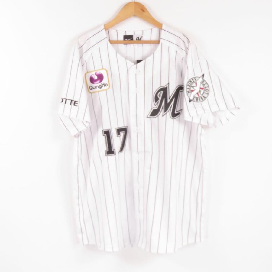 MIZUNO（ミズノ） 未使用 千葉ロッテマリーンズ 17佐々木朗希初勝利
