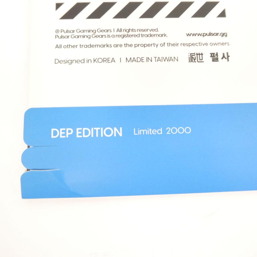 未使用 Pulsar Gaming Gears パルサー Dep Edition ES2 Limited 2000