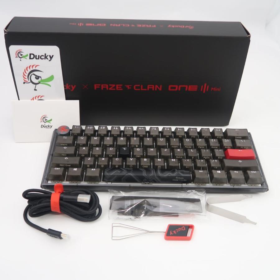 美品 Ducky ダッキー FaZe Clan x one 3 Mini メカニカル 美品 Ducky ダッキー FaZe Clan x one 3 Mini メカニカル