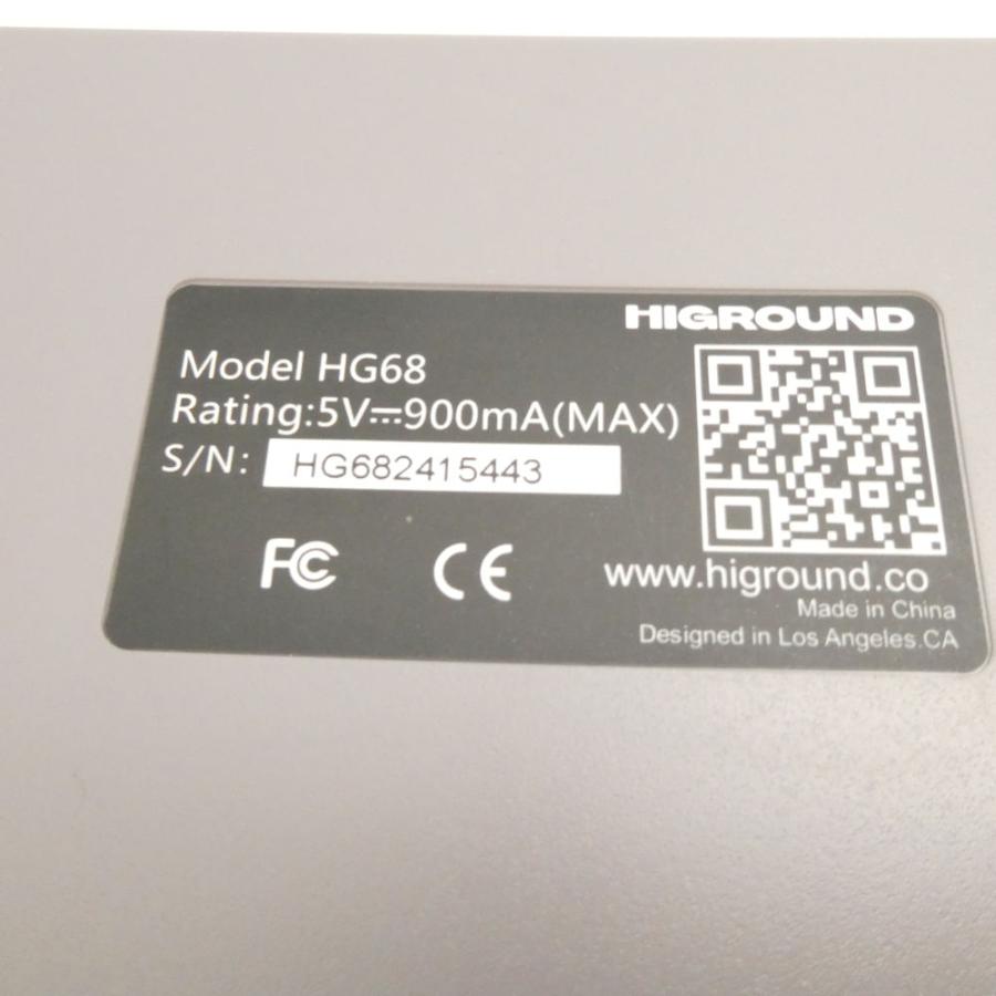 美品 HIGROUND RETROSUPER PERFORMANCE 65KB 有線 ゲーミング
