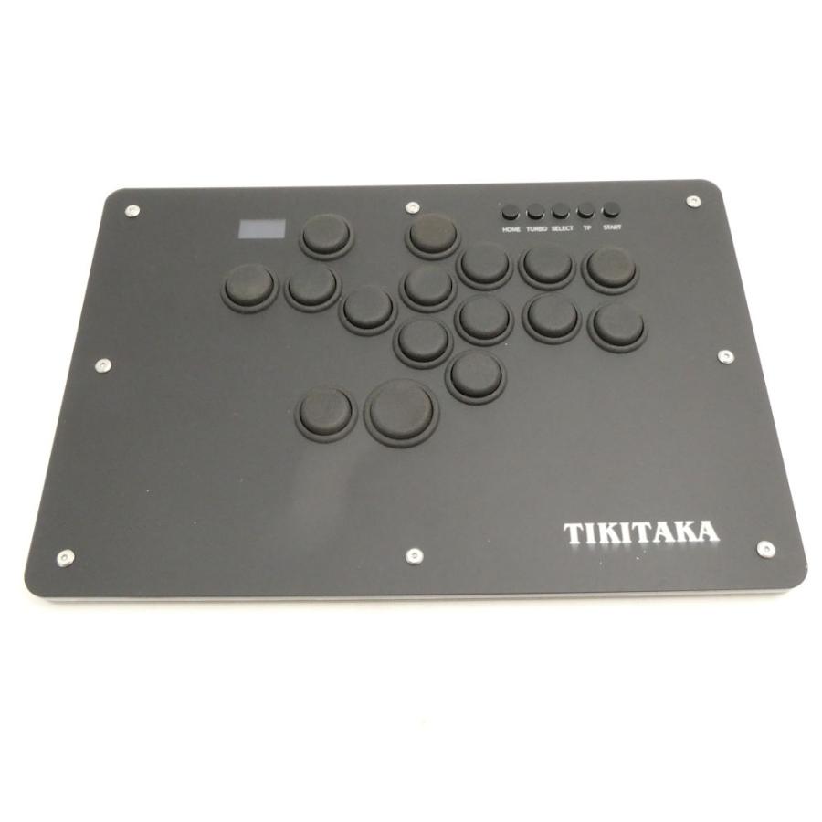 美品 TIKITAKA FTG レバーレス コントローラー アケコン 格闘ゲーム 16ボタン 兼用 HY1630の画像
