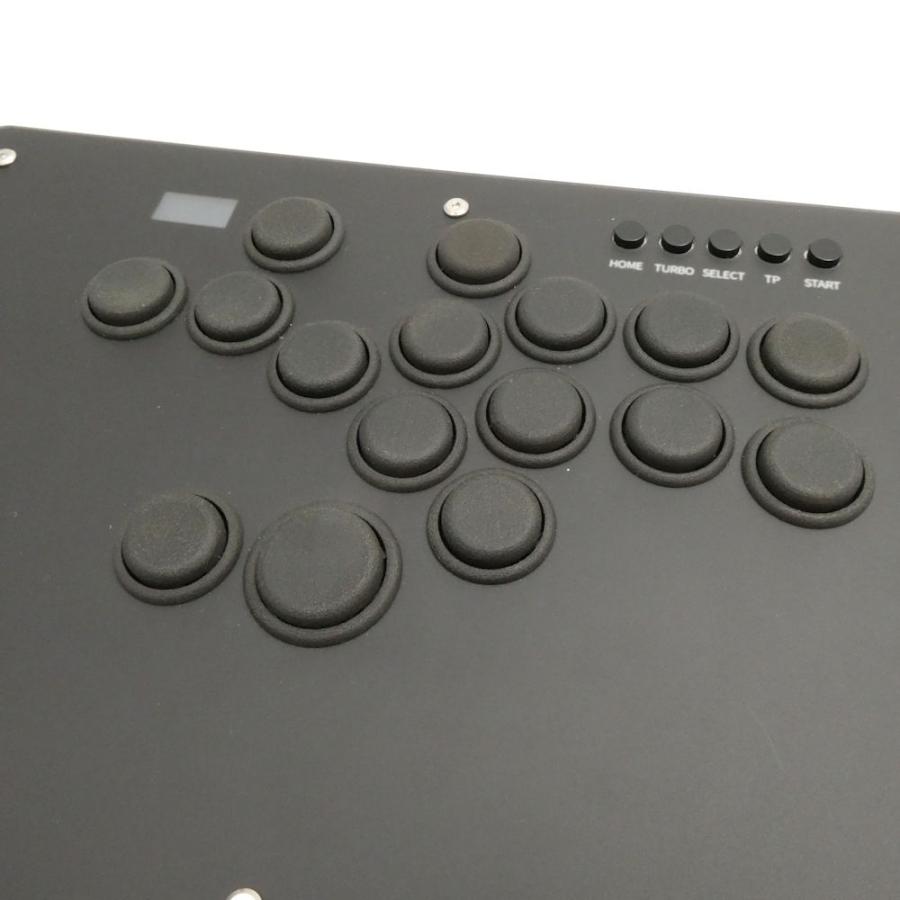 美品 TIKITAKA FTG レバーレス コントローラー アケコン 格闘ゲーム 16ボタン 兼用 HY1630の画像
