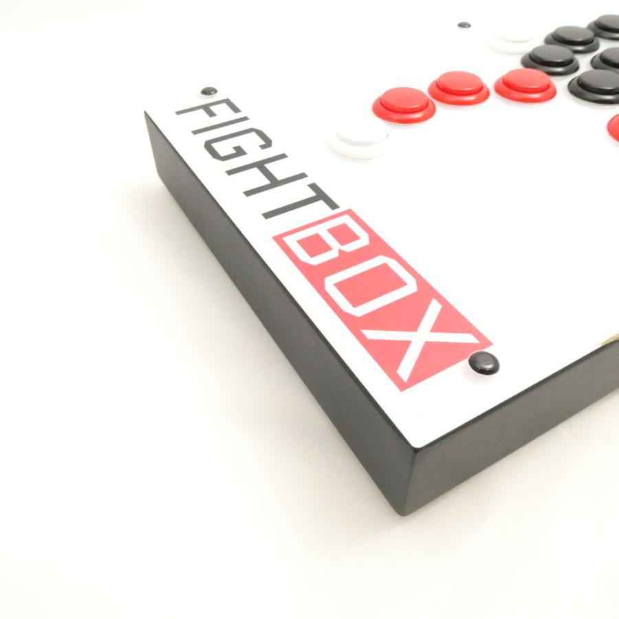 美品 FIGHTBOX F series レバーレス コントローラー アケコン 格闘ゲーム 15ボタン 兼用 HY1631の画像