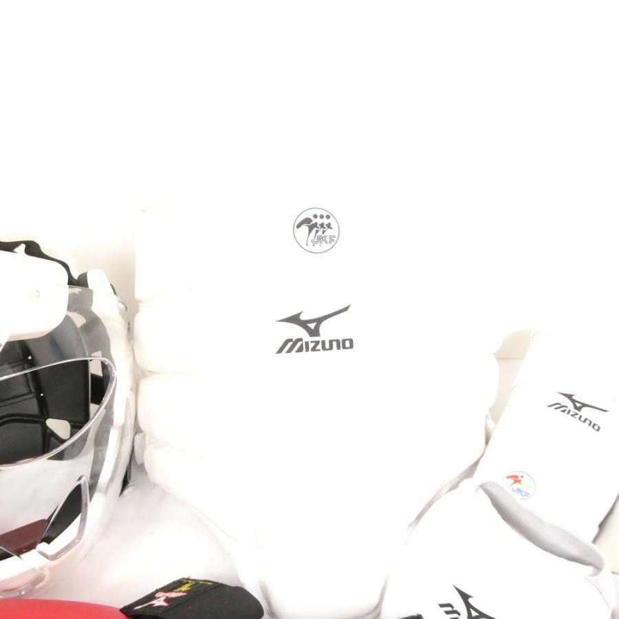 MIZUNO（ミズノ） 空手防具 セット 7点 シンガードM インステップ