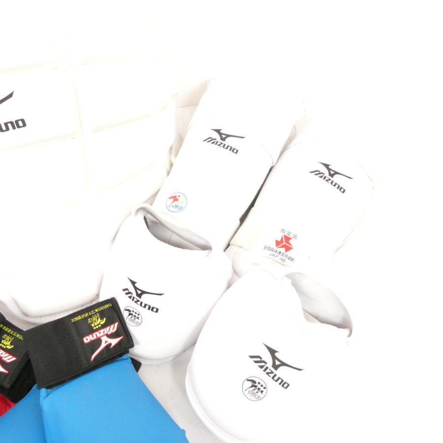 MIZUNO（ミズノ） 空手防具 セット 7点 シンガードM インステップ