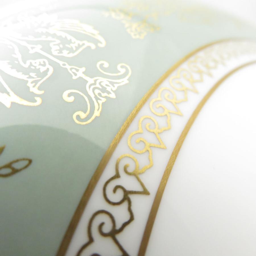 美品 WEDGWOOD ウェッジウッド コロンビアセージグリーン スープチューリン 希少 レア 旧刻印 黒壺 SC10190E1の画像