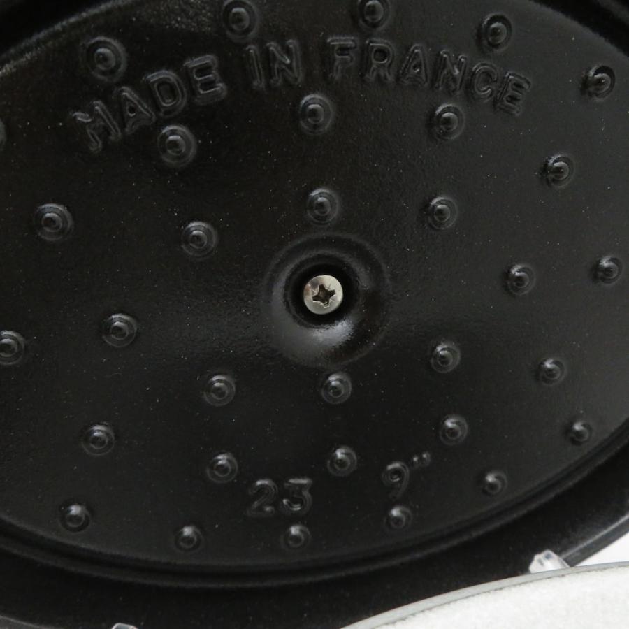 未使用 STAUB ストウブ ピコココット オーバル 両手鍋 23cm 2.35L カンパーニュ 琺瑯 ホーロー SC10597Zの画像