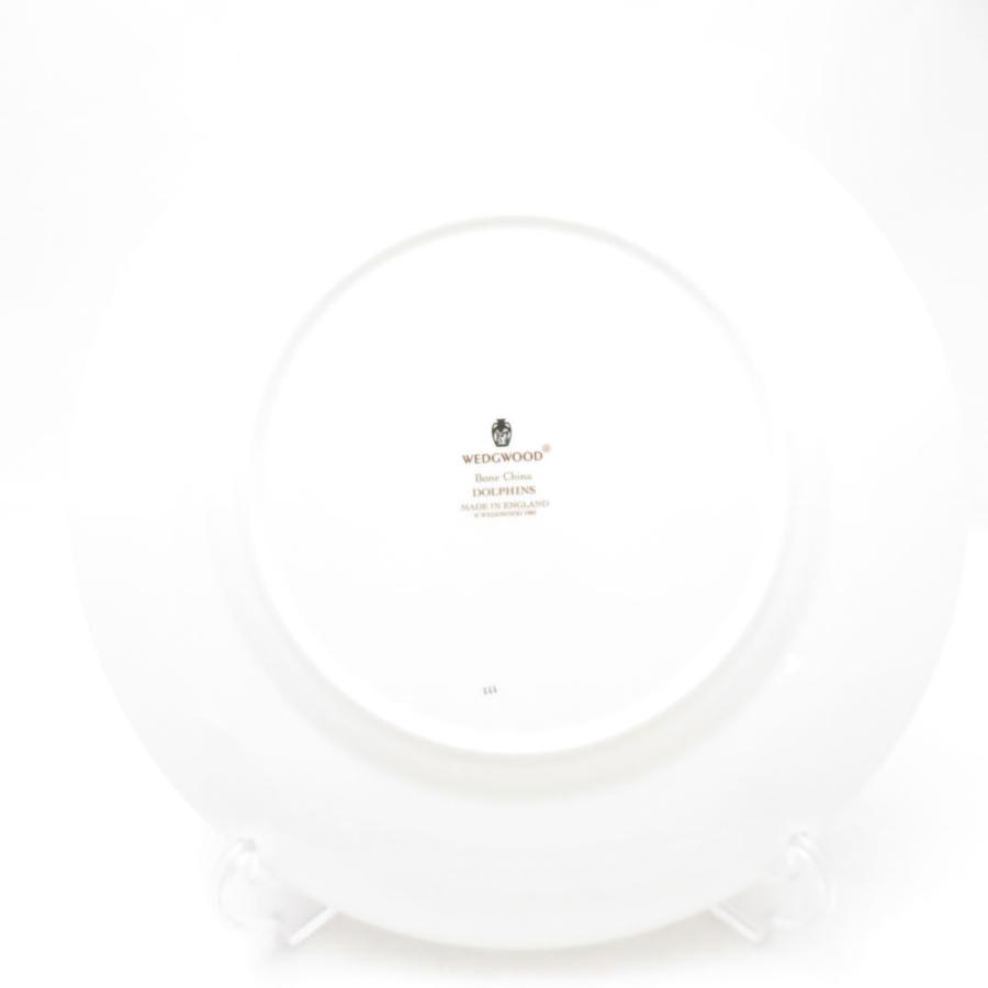 WEDGWOOD ウェッジウッド ドルフィンホワイト 大皿 5枚 セット 27cmプレート ディナー SC10639A2の画像