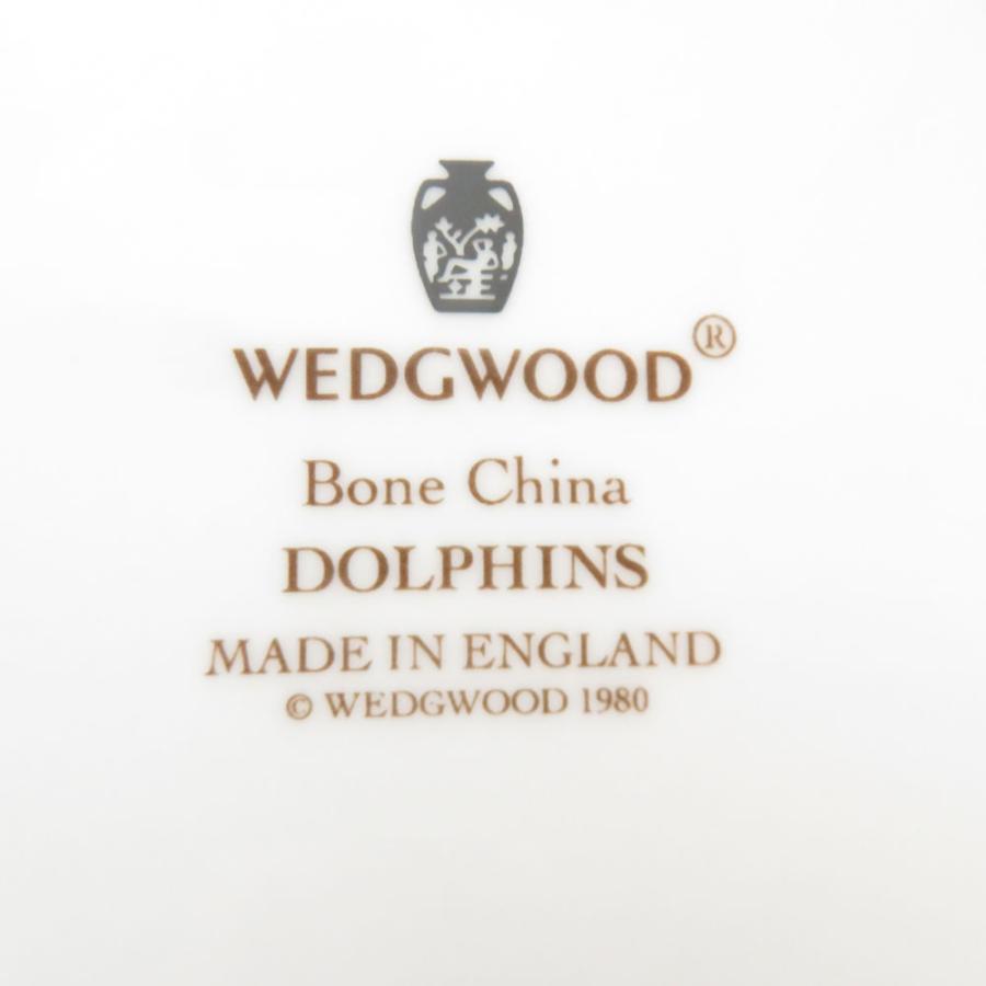 WEDGWOOD ウェッジウッド ドルフィンホワイト 大皿 5枚 セット 27cmプレート ディナー SC10639A2の画像
