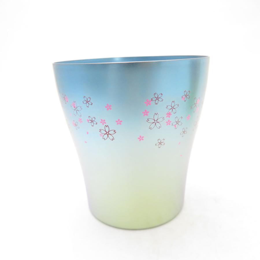 未使用 HORIE ホリエ T-15-OB250PB 華チタン 桜舞 純チタン2重 