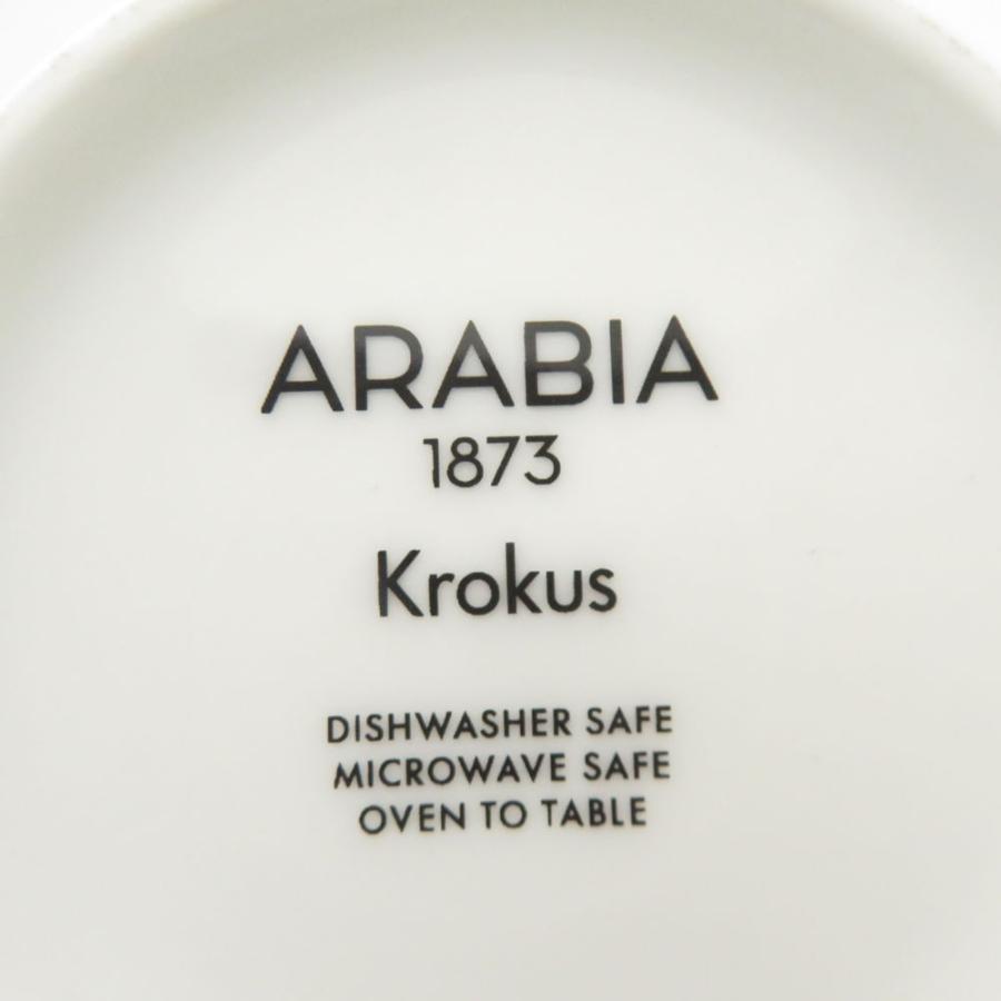 ARABIA アラビア クロッカス グリーン＆ブラック マグカップ 3点 磁器 セット 0.3L コップ SC11151E1_4