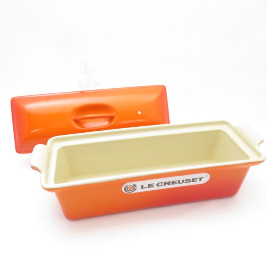 Le Creuset 美品 ルクルーゼ テリーヌ レクタ 両手鍋 28cm 鋳物