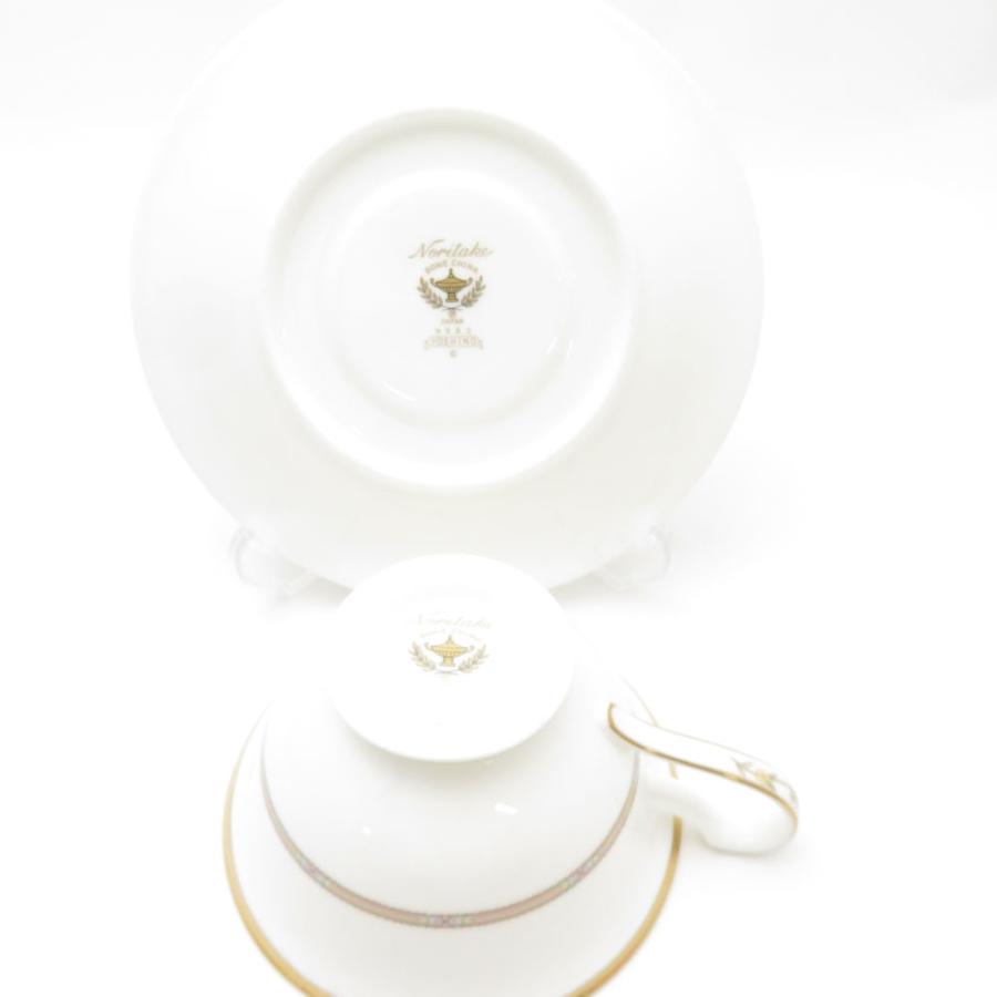 ノリタケ Noritake YOSHINO ヨシノ カップ＆ソーサー 2客 ペア 花柄