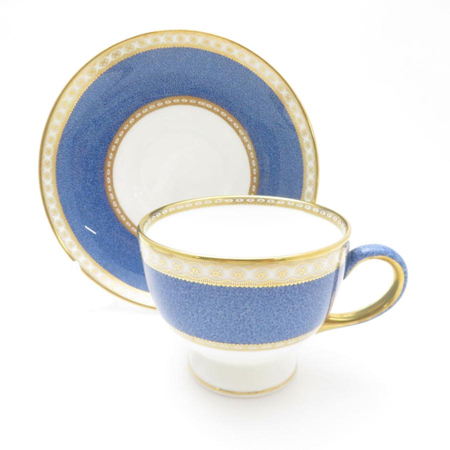 WEDGWOOD 美品 ウェッジウッド ユーランダーパウダーブルー ティー  