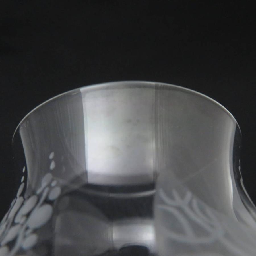 Meissen Crystal マイセンクリスタル ブルーオーキッド ワイングラス 2  