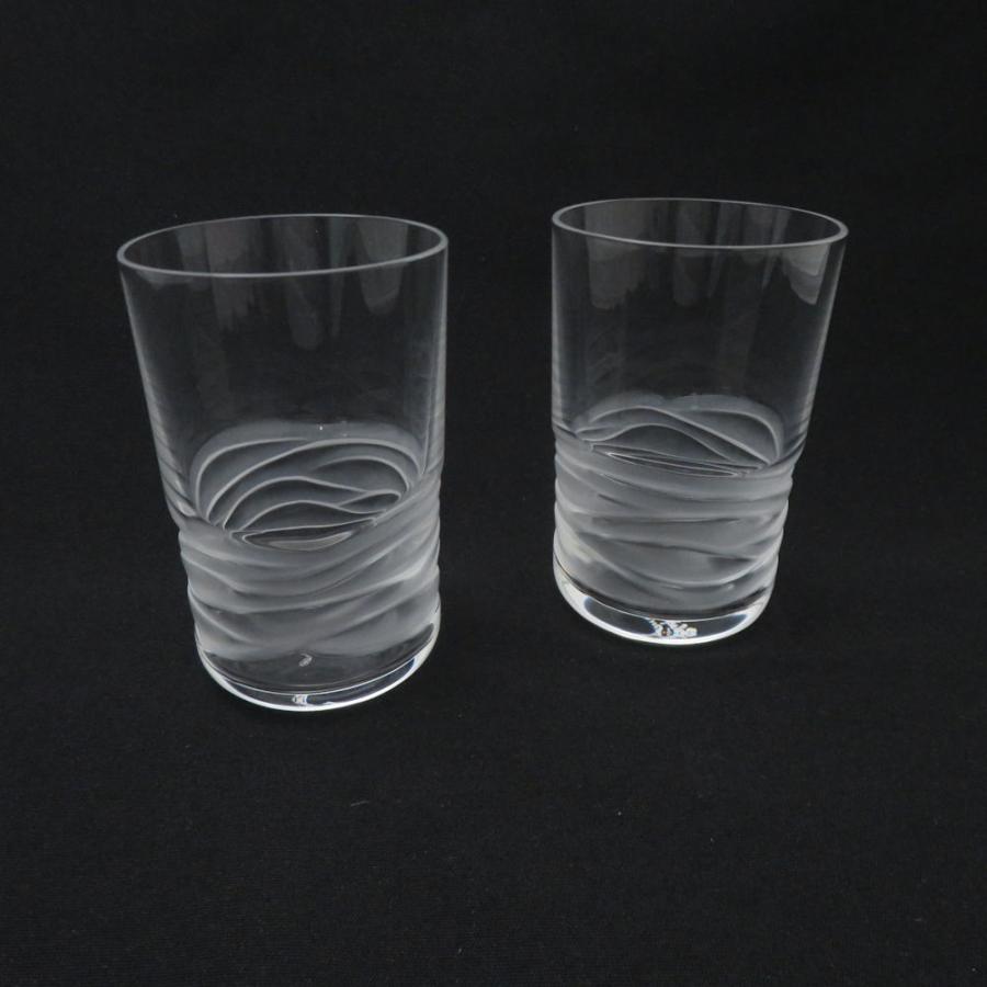 LALIQUE 美品 ラリック グラス 2点 ペア ミニグラス SC8714Q1  