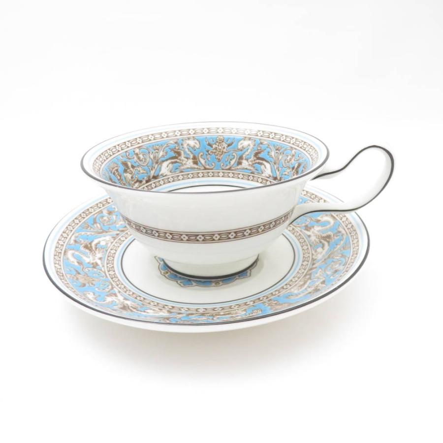 WEDGWOOD 美品 ウェッジウッド フロレンティーンターコイズ