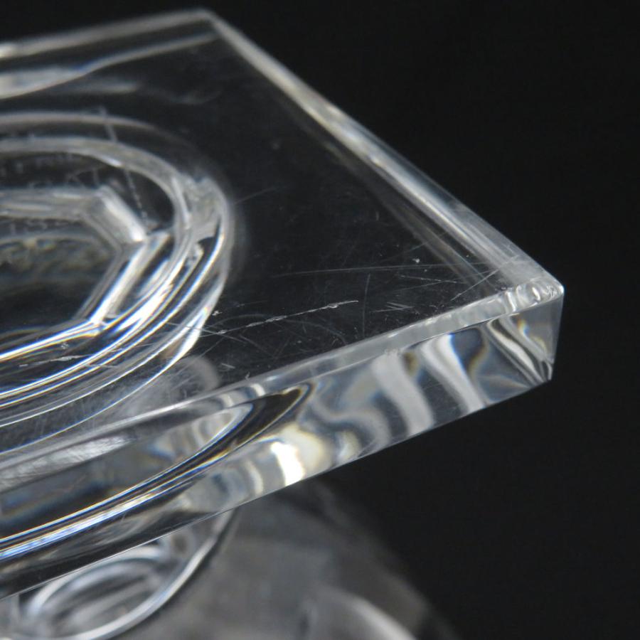 バカラ Baccarat マリールイーズ 花瓶 ベース 旧ロゴ 復刻版 希少 レア