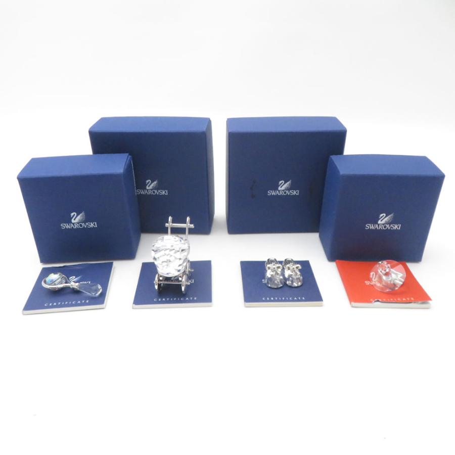 ✨️新品【出産祝いに】スワロフスキー swarovski ガラスの靴 ベビー箱付き SWAROVSKI（スワロフスキー） 美品 ベビーカー ベビーシューズ