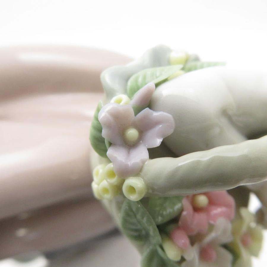 LLADRO（リヤドロ） 美品 5221 甘い花の香り フィギュリン 置物 陶器