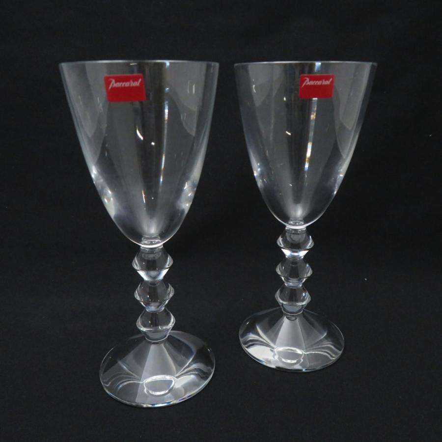 未使用 Baccarat バカラ ベガ ワイングラス 2客 ペア H18cm SC9716R1の画像