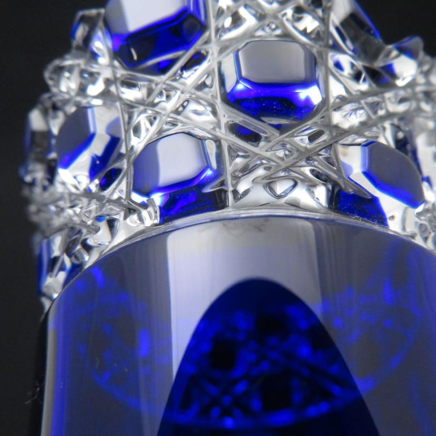 未使用 Meissen Crystal マイセンクリスタル 一輪挿し 高24cm 花瓶