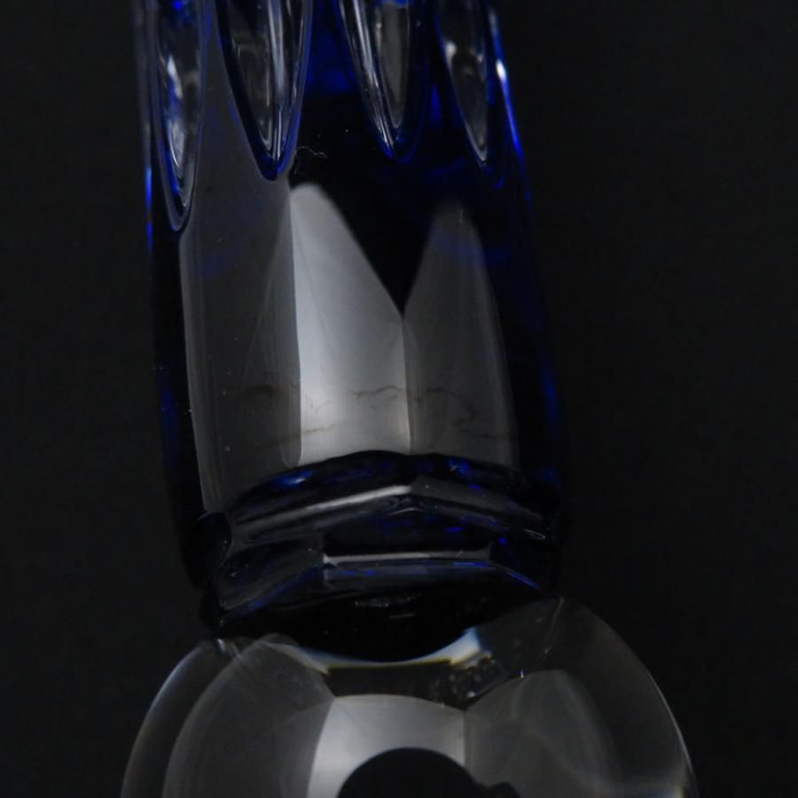 未使用 Meissen Crystal マイセンクリスタル 一輪挿し 高24cm 花瓶