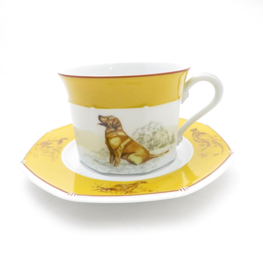 HERMES エルメス カップ＆ソーサー 1客 ティー コーヒー ラブラドール 