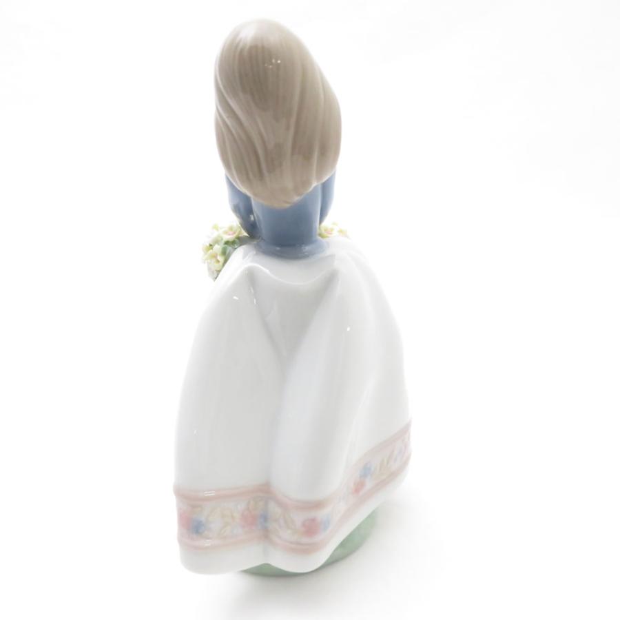 未使用 LLADRO リヤドロ 5467 『五月の花』 フィギュリン 1点 置物 