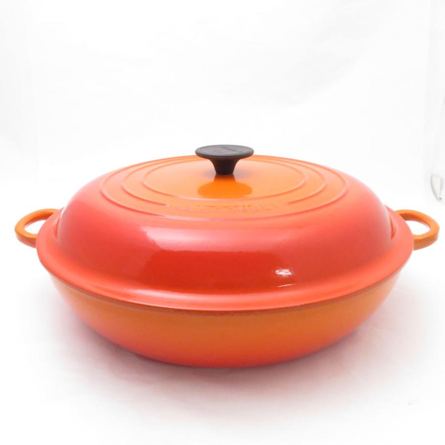 Le Creuset 未使用 ルクルーゼ ビュッフェキャセロール 32cm Le Creuset 未使用 ルクルーゼ ビュッフェキャセロール 32cm