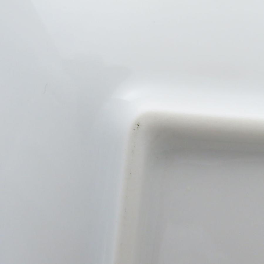 リチャードジノリ ベッキオホワイト スクエアプレート2枚 (30cm)