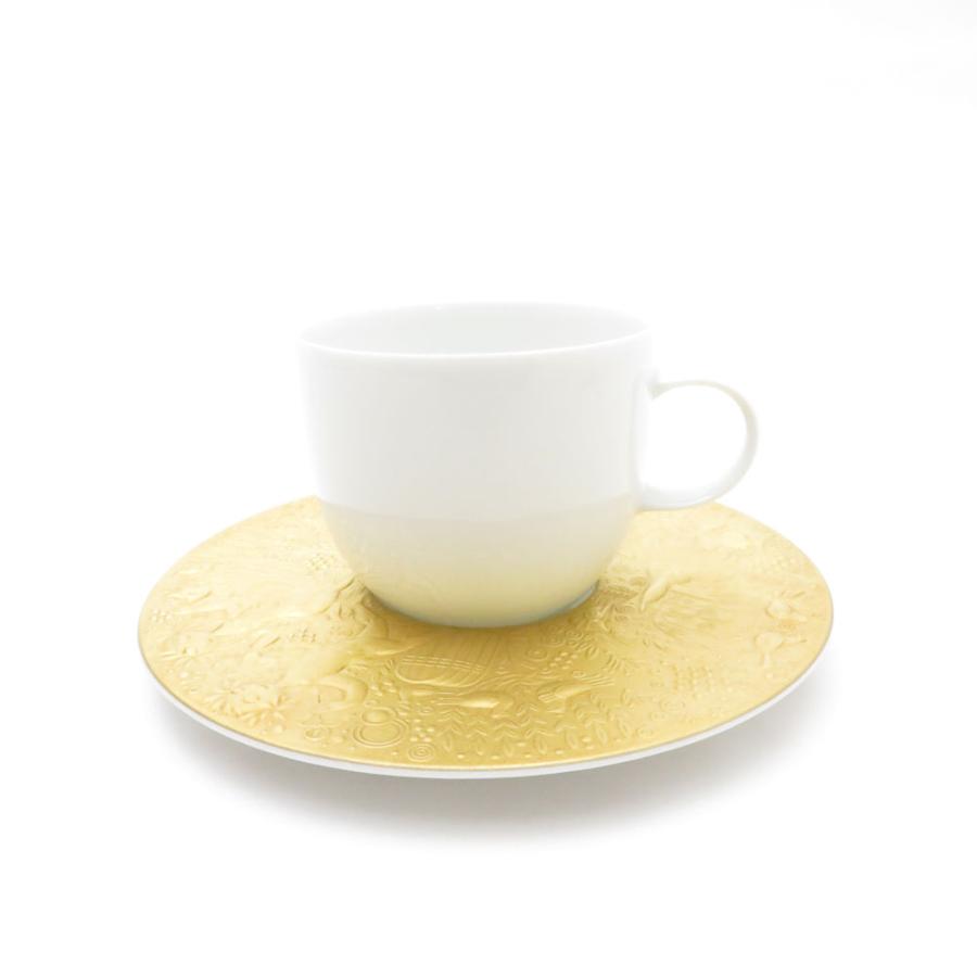 美品 Rosenthal ローゼンタール 魔笛 カップ＆ソーサー 金彩 ビョルン 