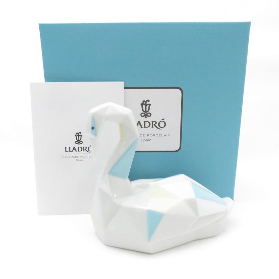 LLADRO 未使用 リヤドロ 01009263 『Origami ハクチョウ』 フィギュ  
