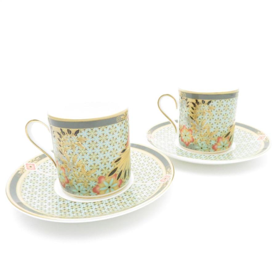 WEDGWOOD 美品 ウェッジウッド サマルカンド デミタスカップ＆ソーサー 
