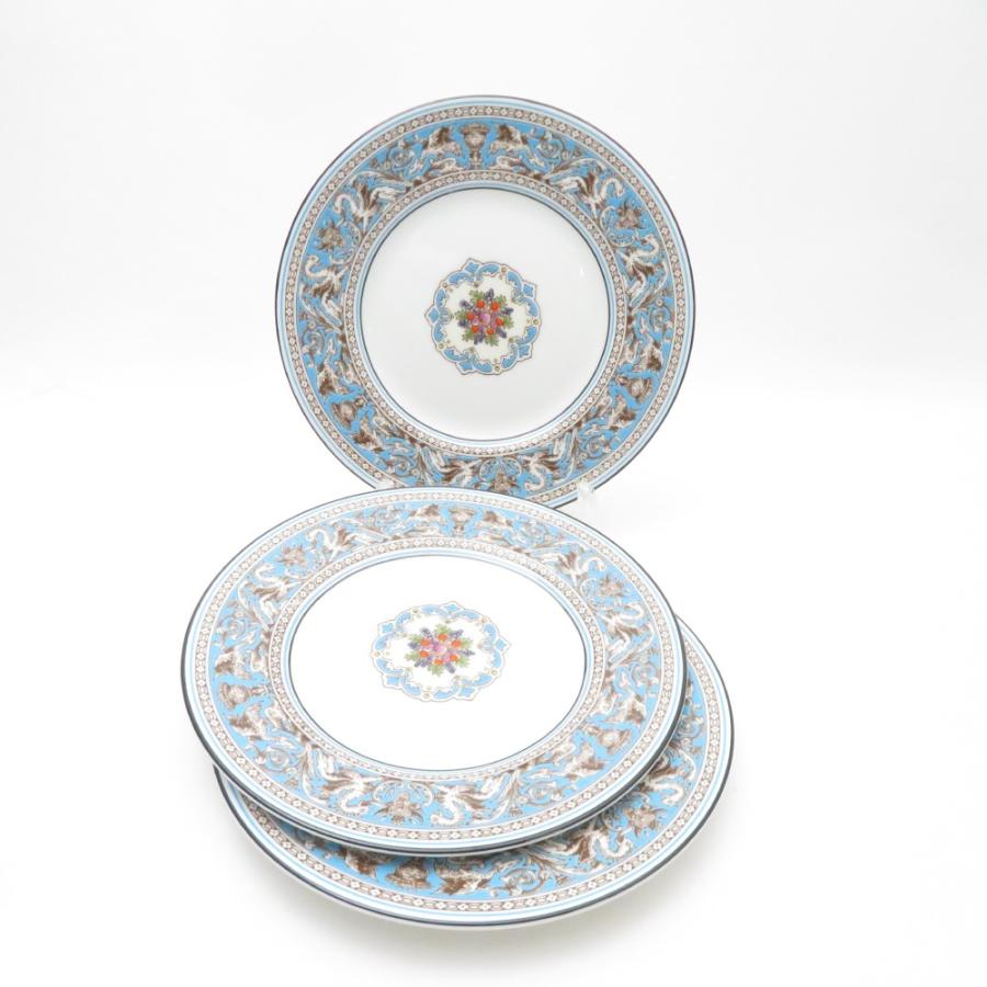 WEDGWOOD ウェッジウッド フロレンティーンターコイズ 中皿 3枚 セット 