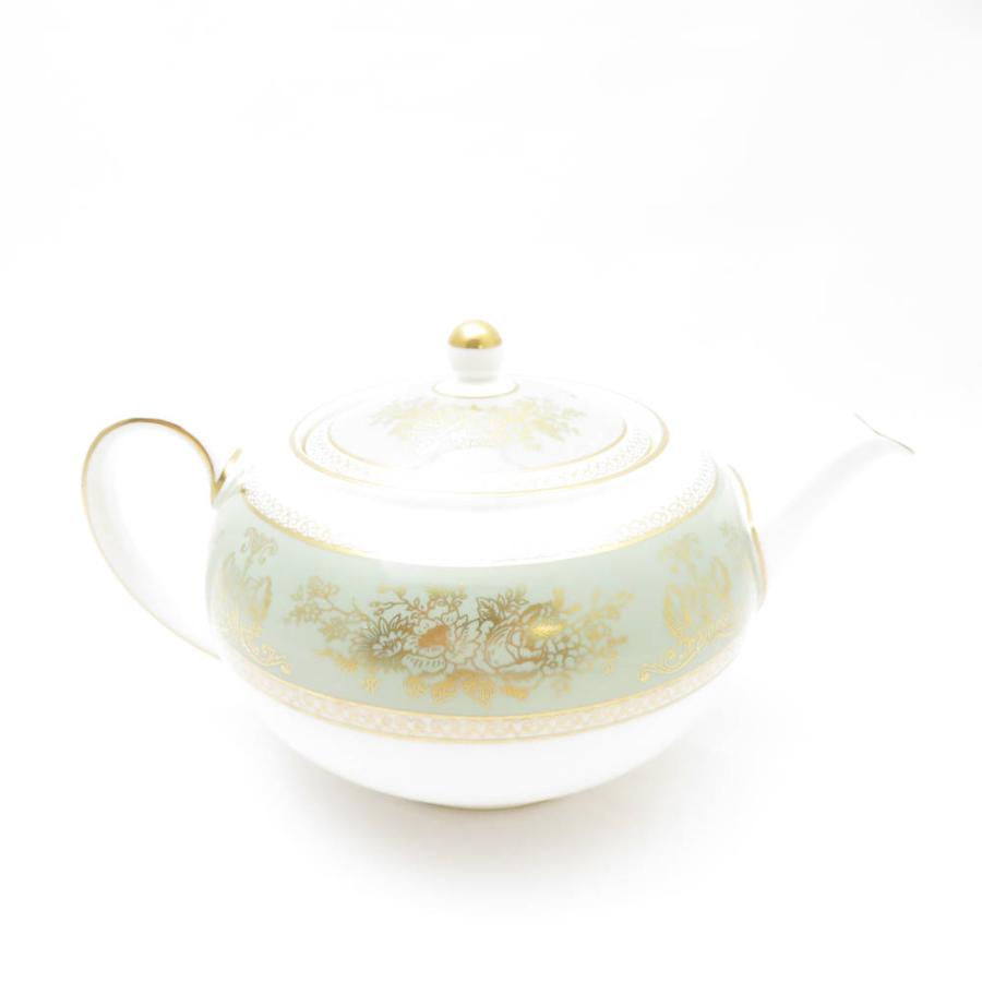 WEDGWOOD ウェッジウッド コロンビアセージグリーン ティーポット 1点 SM4281K1_1