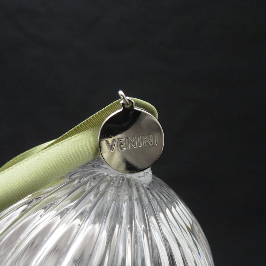 未使用 Van Cleef \u0026 Arpels ヴァン クリーフ＆アーペル VENINI for Van Cleef ＆ Arpels オーナメント 2点 ガラス ホリデー SM4915P1の画像