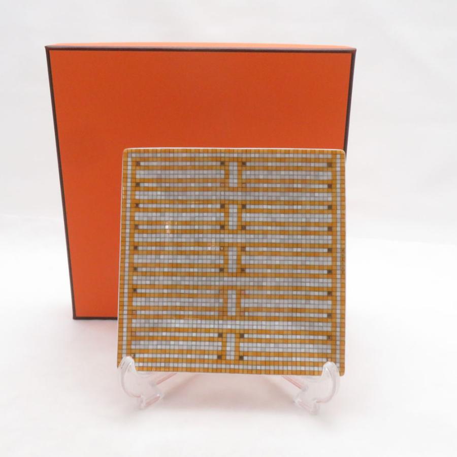 HERMES（エルメス） 未使用 モザイク 24 No2 プチカレ 11cmプレート