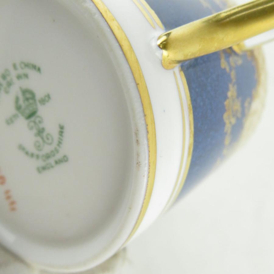 美品 Crown Staffordshire クラウンスタッフォードシャー デミタス