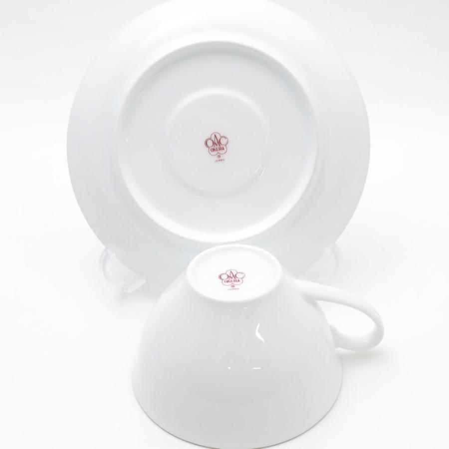 大倉陶園 美品 OKURA ゴールドライン カップ＆ソーサー 2客 ペア