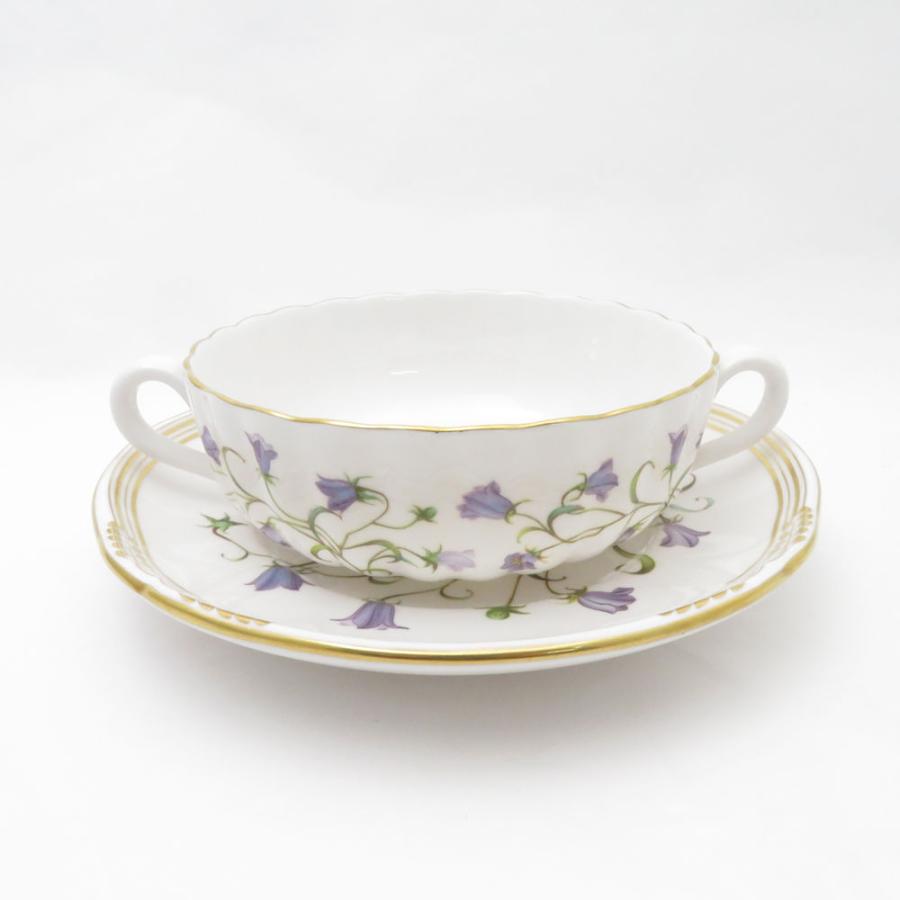 Spode 美品 スポード カンパニュラ スープカップ＆ソーサー