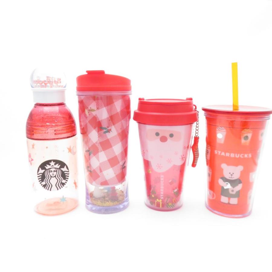スターバックス 未使用 STARBUCKS ホリデー タンブラー 4点 セット スタバ新品未使用セットスターバックス