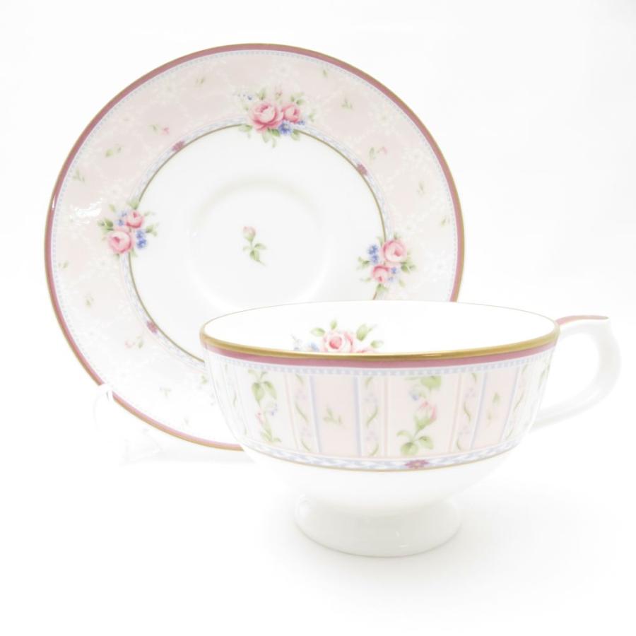 NARUMI 未使用 ナルミ フロレリア ティーカップ＆ソーサー 2客 ペア