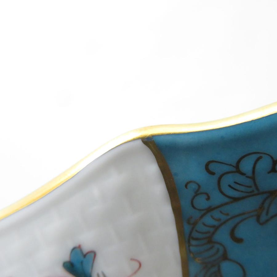 【未使用】ヘレンドのお皿 トゥッピーニの角笛 ヘレンド 未使用 Herend トゥッピーニの角笛 TCA 中皿 26cm